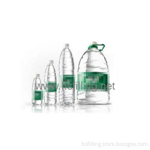 Automatic monoblock filling and bottling machine